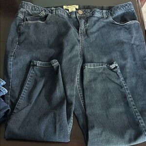 Democracy Women's Dark Blue Ankle Jeans
